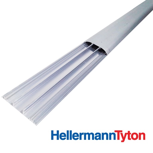 [1869] Piso Canal de Aluminio x 2MTS Hellermann Tyton