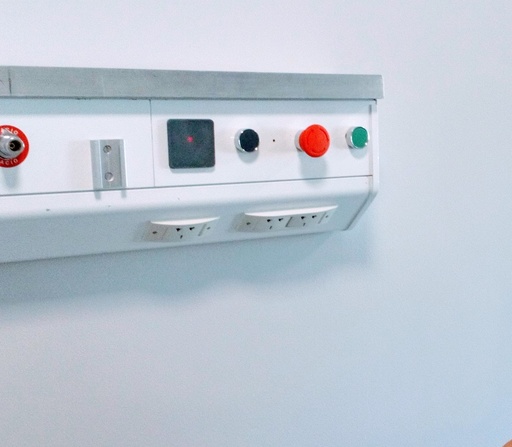 [centralbotrfid] central de habitación con botonera para montaje en ducto con lector rfid