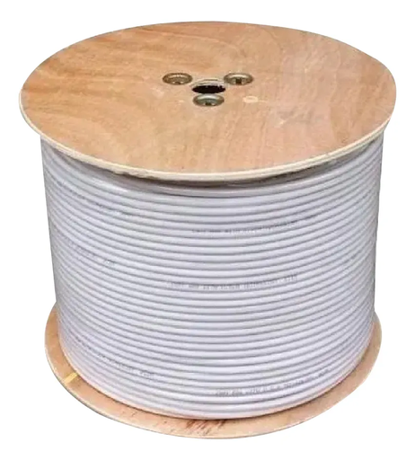 [90846] Cable UTP Cat6A LSZH Hellermann Tyton gris bobina saldo 60m