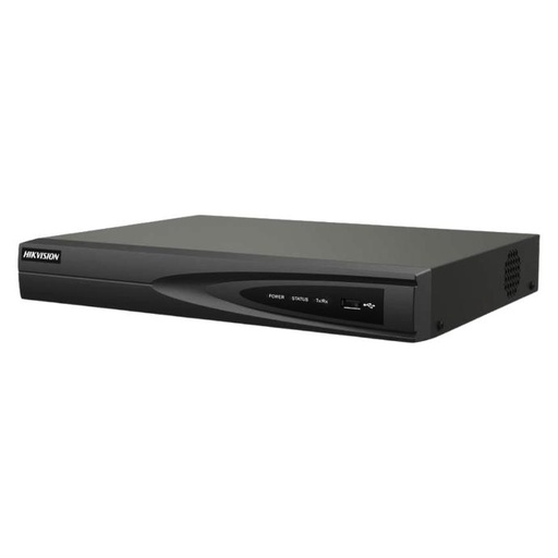 [HK1404K14P] NVR PoE 4Ch Hikvision 8MP HDMI 4K Smart Deteccion Humano/Vehiculo (DS-7604NI-K1/4P)