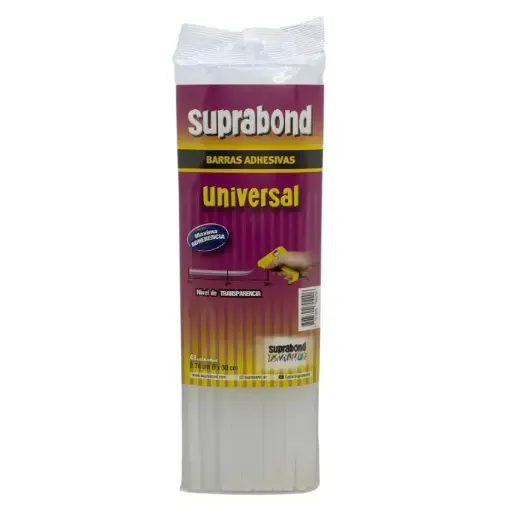 [C HM F30 UN 41] Barra de silicona Suprabond fina transparente maxima adherencia x41u (C HM F30 UN 41)