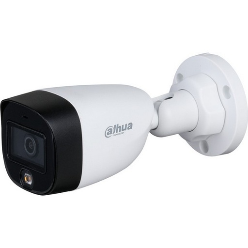 [HFW1209CMP-A-LED-0280B] Camara Dahua FullColor 2MP metalica microfono 20m lente 2,8mm (HFW1209CMP-A-LED-0280B)