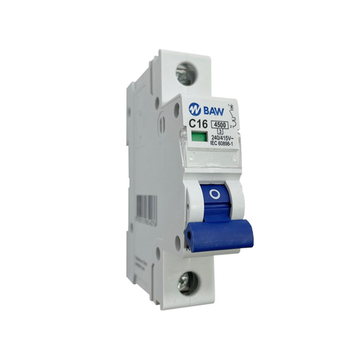 [K41C16] Termica BAW 1P 16A 4,5kA. Curva C