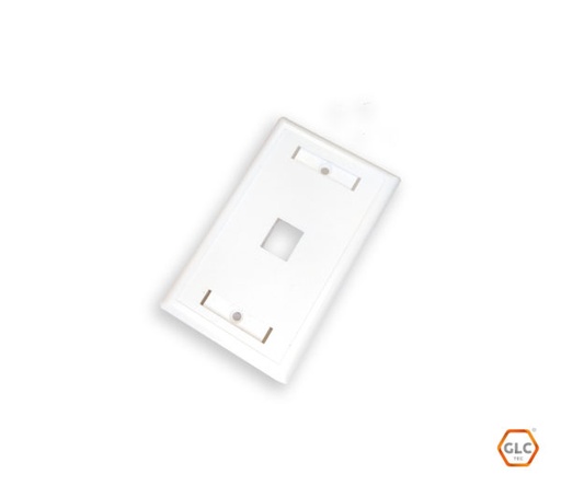 [CE-4035] Faceplate 1 puerto rj45 GLC CE-4035