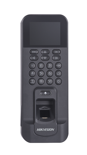 [DS-K1T804AMF] Control de acceso Hikvision PIN, huella y tarjeta (DS-K1T804AMF)
