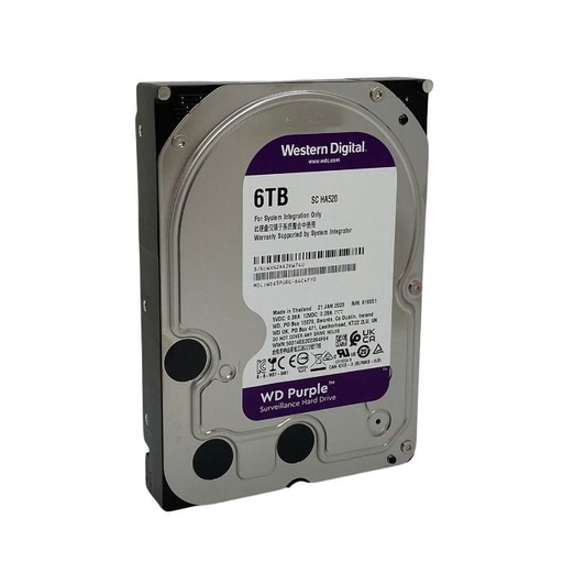 [WD1906A] Disco HDD 6Tb Western Digital Purple