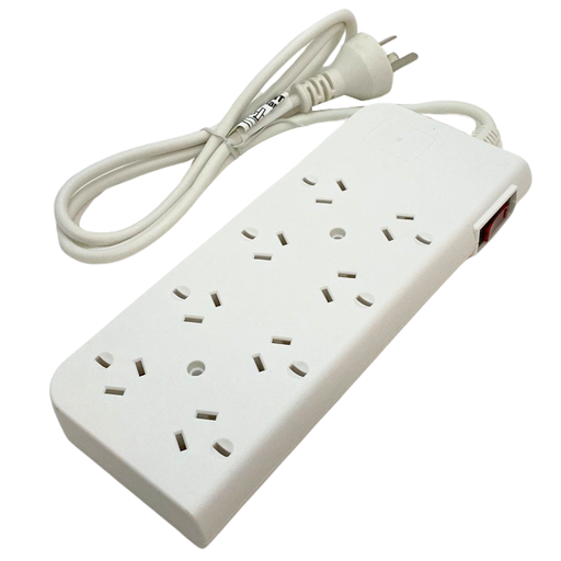 [PX8B-1.5] Zapatilla Inteck 8 tomas con cable 1,5mts y protector termico