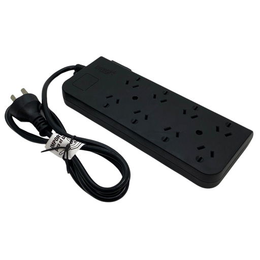 [PX8N-1.5] Zapatilla Inteck 8 tomas con cable 1,5mts y protector termico