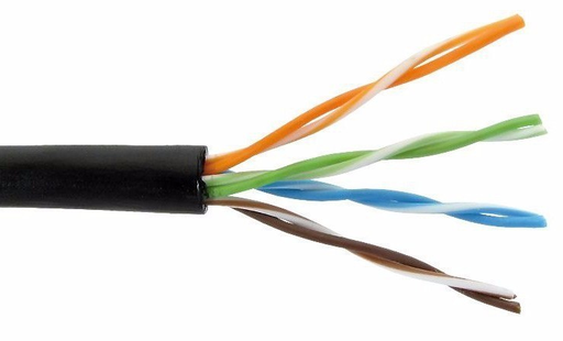 [40501FC.rollo] UTP Cable Factory exterior cobre 0,4 mm x rollo 100m