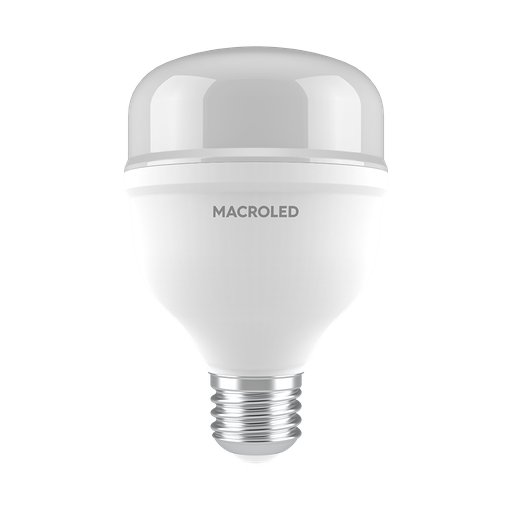 [C-BAP-20-CW] Foco corto Macroled T80 20W E27 frio 6500K (C-BAP-20-CW)