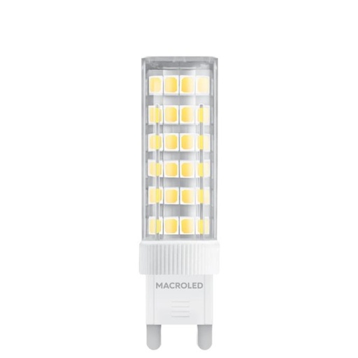 [G9-6-WW] Lampara LED Bipin con conector G9 6W 220V (G9-6-WW)