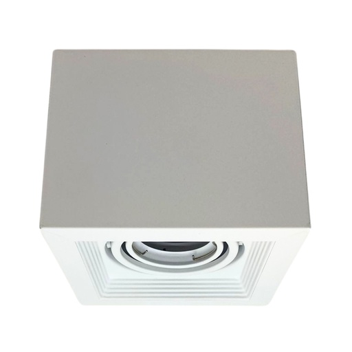 [APCD-X1-CB] Plafón cardánico Macroled para dicroica GU10 blanco (APCD-X1-CB)