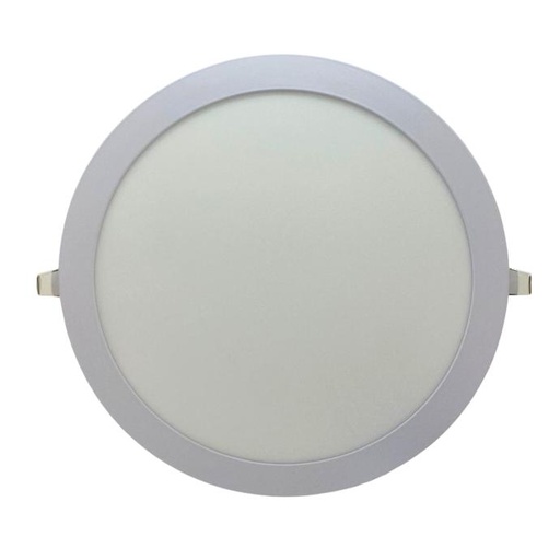 [PER24NW] Panel flat circular Macroled de embutir 24W neutro blanco (PER24NW)