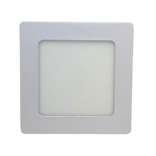 [PC06WW] Panel plafón cuadrado Macroled 6W de aplicar cálido blanco (PC06WW)