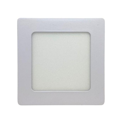 [PC06NW] Panel plafón cuadrado Macroled 6W de aplicar neutro blanco (PC06NW)