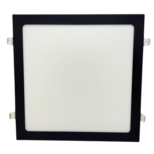 [NPEC24NW] Panel flat cuadrado Macroled 24W neutro negro (NPEC24NW)