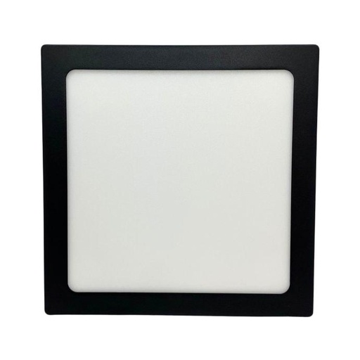[NPC18NW] Panel plafon cuadrado Macroled 18W neutro negro (NPC18NW)