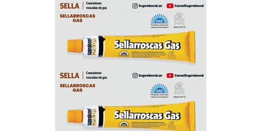 [GAS 25] Sellador de roscas de gas Suprabond de 25ml (GAS 25)