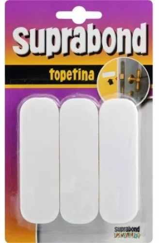 [TPR BC] Topetina autoadhesiva rectangular Suprabond blanca x 3u (TPR BC)