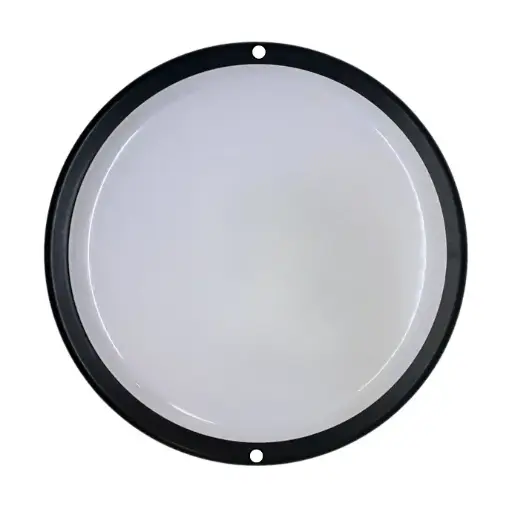 [TR-MN-18W-WW] Tortuga LED redonda Macroled 18W calido marco negro (TR-MN-18W-WW)