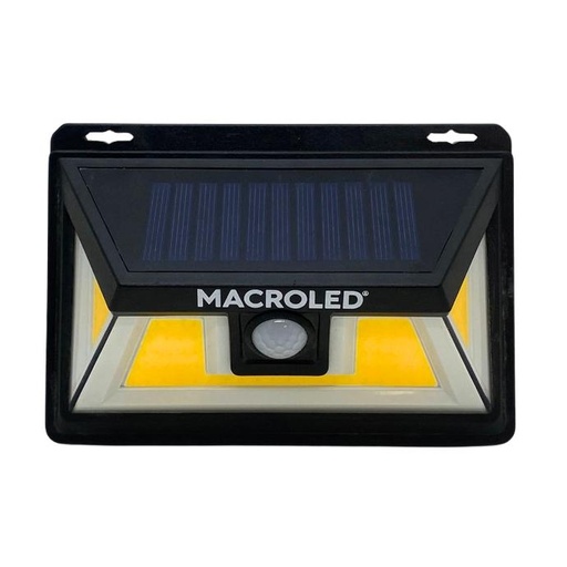 [ASPSM-5W-IP65-WW] Reflector solar de pared Macroled 5W con sensor de movimiento IP65 calido (ASPSM-5W-IP65-WW)