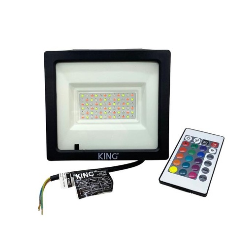 [KFL50-RGB] Reflector LED multicolor RGB King 50W estanco IP65 (KFL50-RGB)
