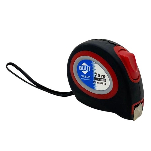 [CTA MCA5B 7,5] Cinta metrica Bulit 7.5m x 25mm serie 500 con doble freno (CTA MCA5B 7,5)