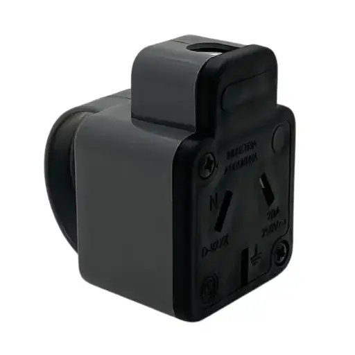 [D-9207] Ficha reforzada hembra Taad 250V 20A gris (D-9207)