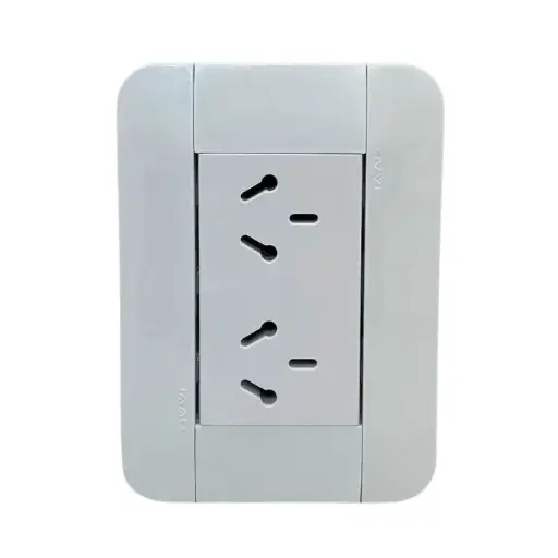 [TD-SE-716] Linea Eco armada TAAD tapa/bastidor 1 toma doble (SE-716)