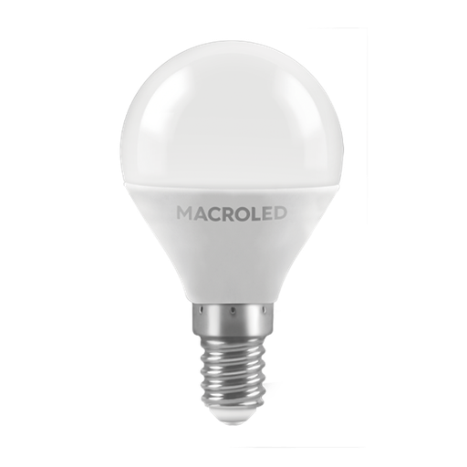 [G45-6-E14-CW] Foco gota G45 Macroled 6W E14 frio 6500K (G45-6-E14-CW)