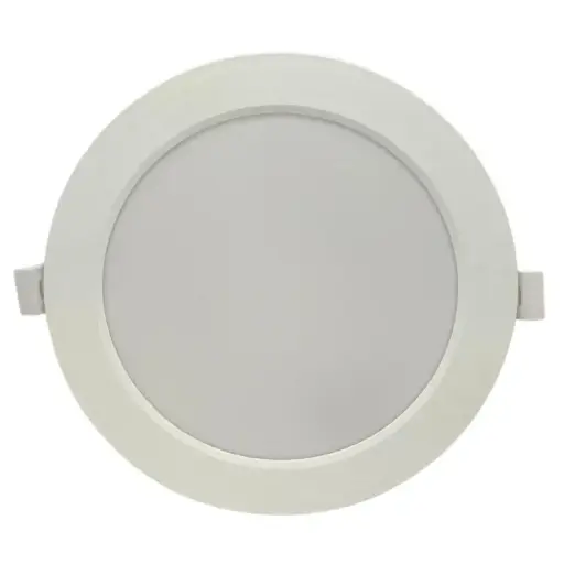 [KRFP-12W-WW] Panel flat circular King de embutir 12W cálido blanco (KRFP-12W-WW)