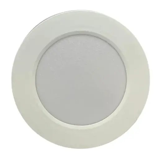 [KRPP-6W-WW] Panel plafón circular King de aplicar 6W cálido blanco (KRPP-6W-WW)